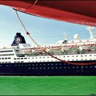 Cruise ship in the port of Civitavecchia © Mihaela Photography 2010