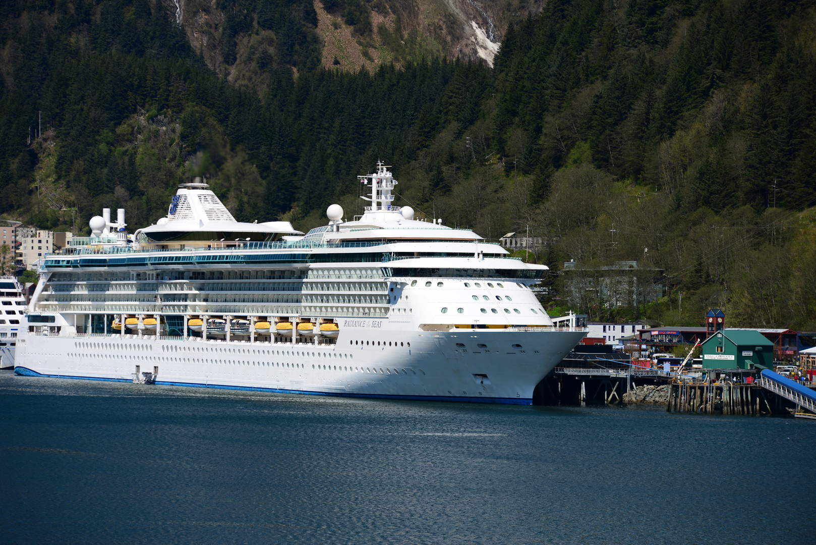 Cruiseliner in Juneau