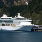 Cruiseliner in Juneau