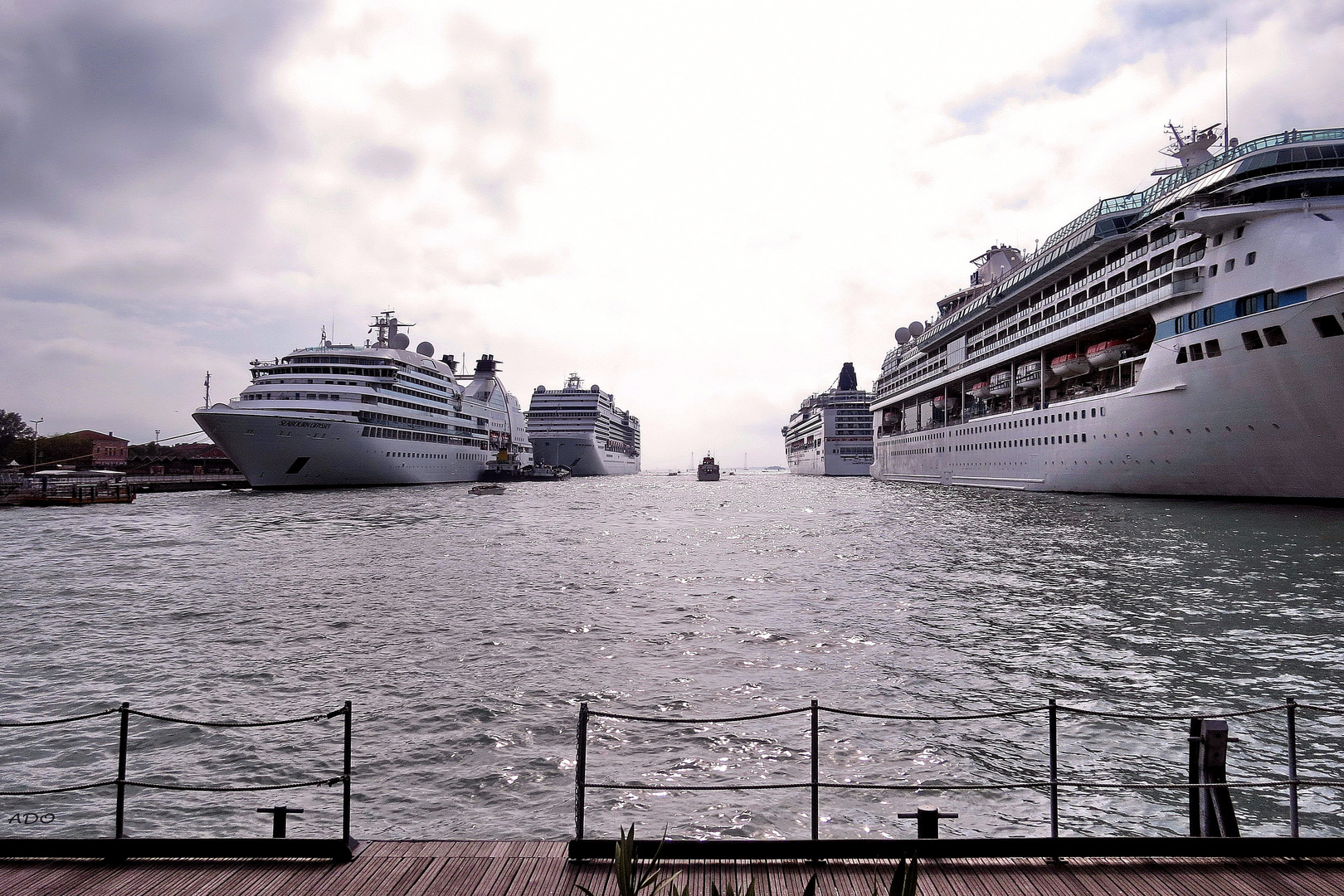 Cruiseships in Venice