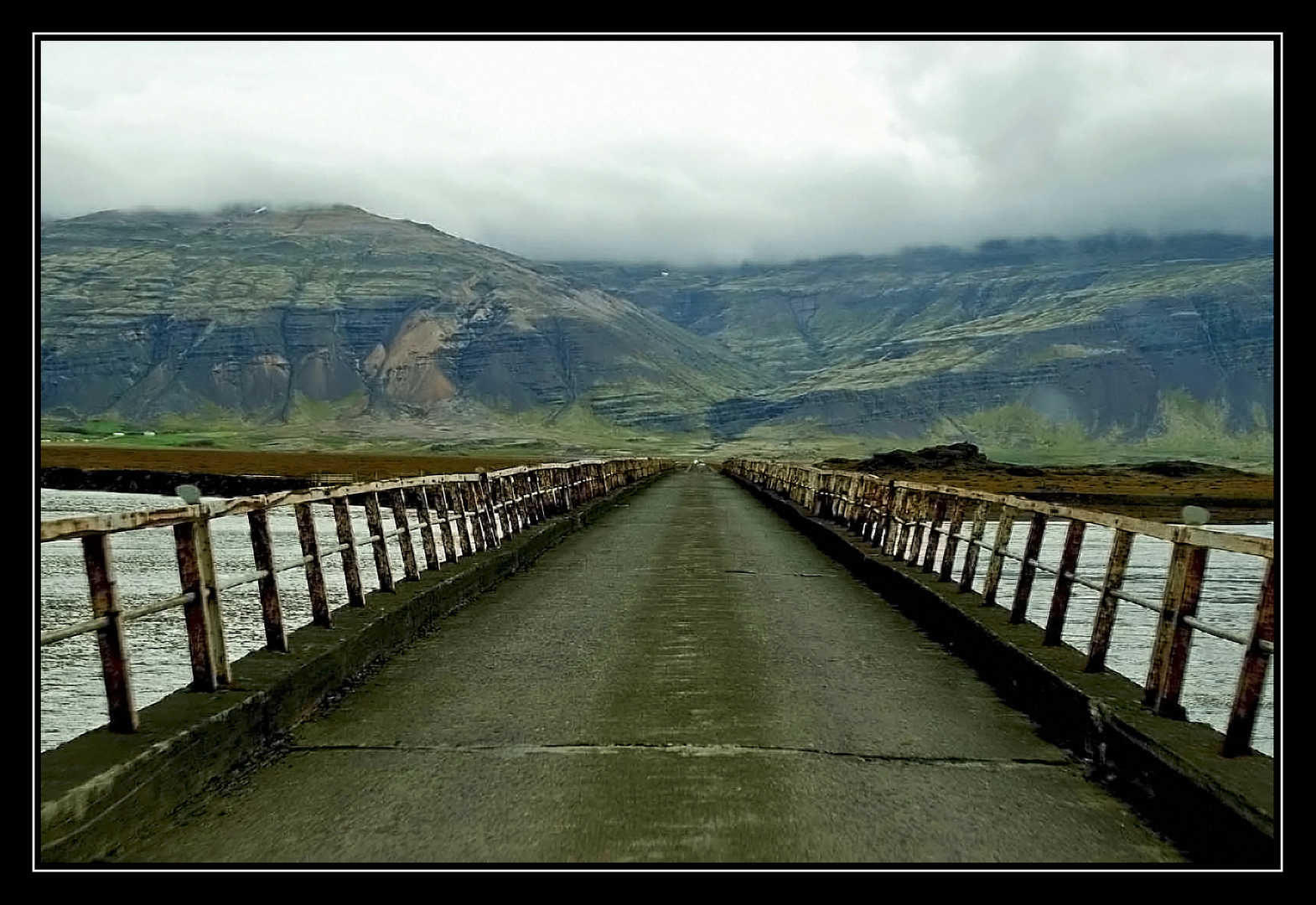 Cruzando el puente