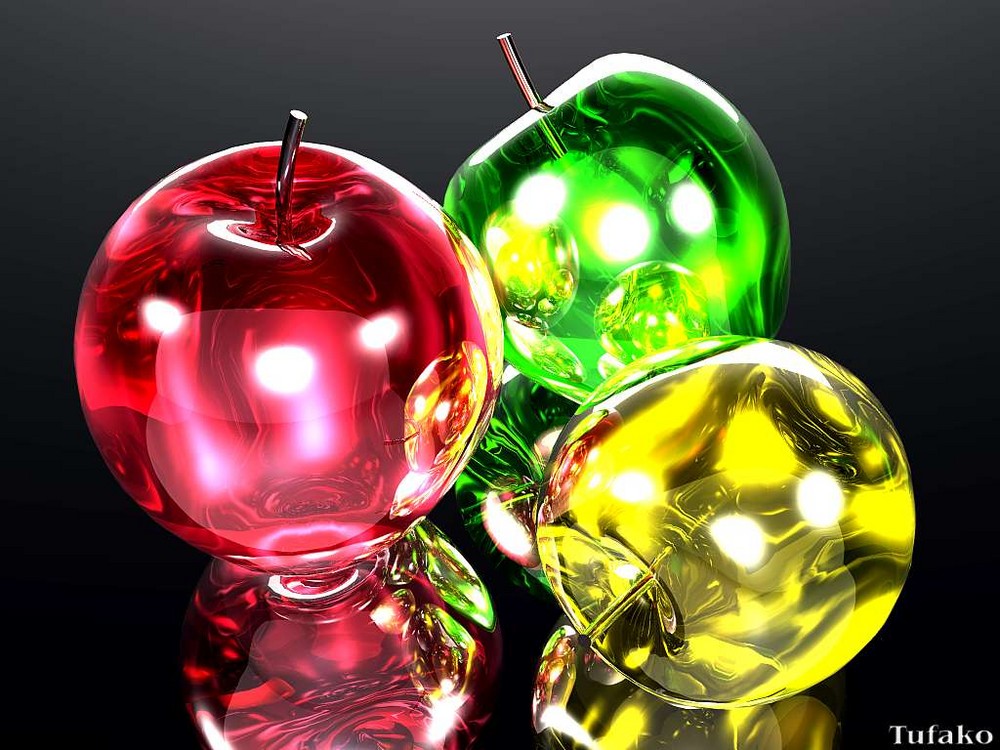 Crystal apples