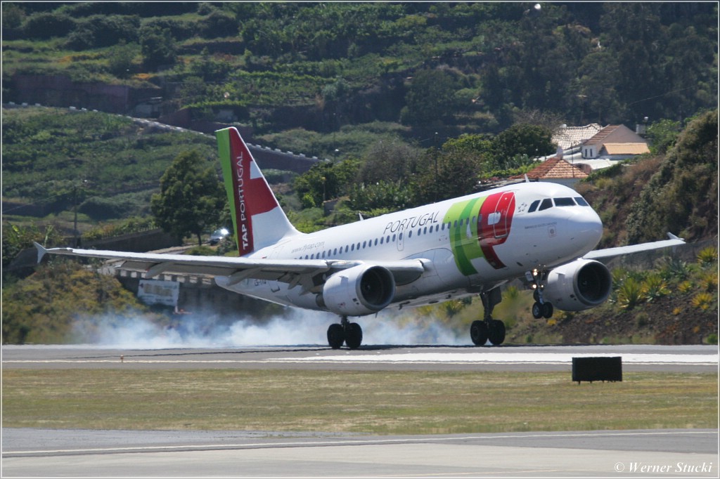 CS-TTD setzt in Funchal mit Gummiabrieb auf