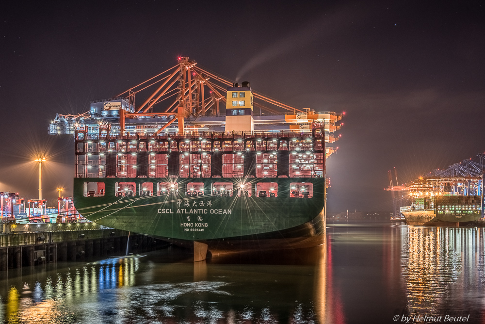 CSCL Atlantic Ocean @Waltershofer Hafen