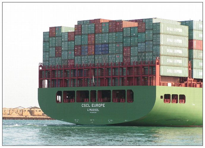 CSCL Europe in Suez