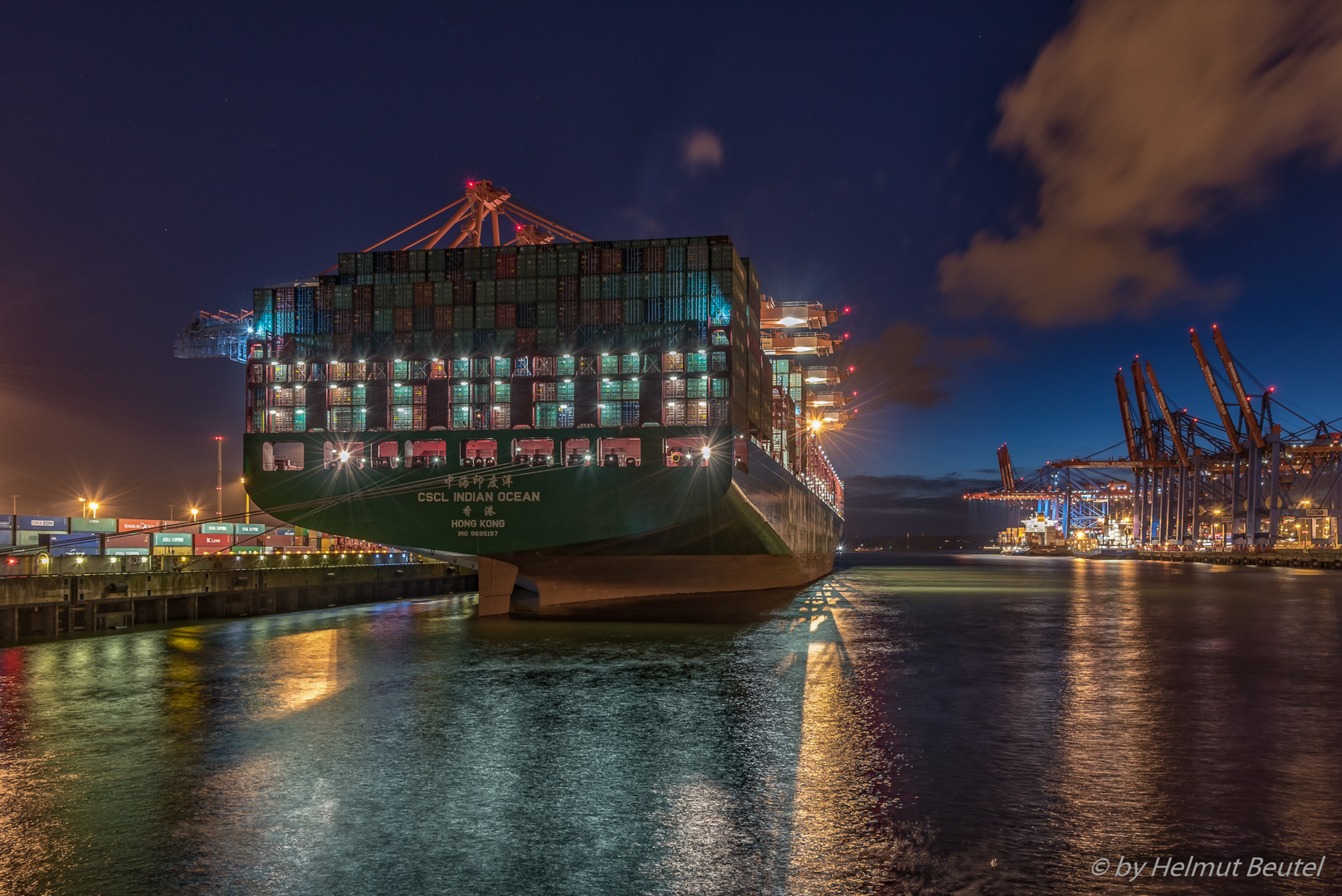 CSCL INDIAN OCEAN @ Eurogate Hamburg