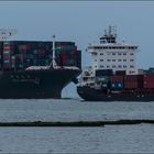 CSCL MERCURY + E.R. VISBY inbound Rotterdam / Bitte crollen!