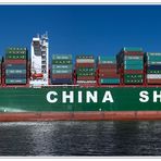 CSCL Pacific Ocean (400 m Schiff)