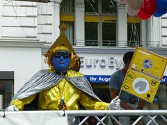 CSD 2010. Ich bin ja völlig blau