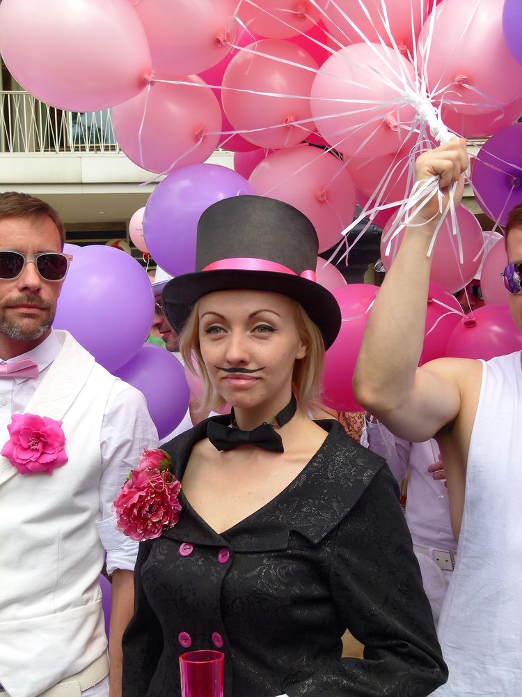 CSD 2013. Glücksbringerinnen im Glück