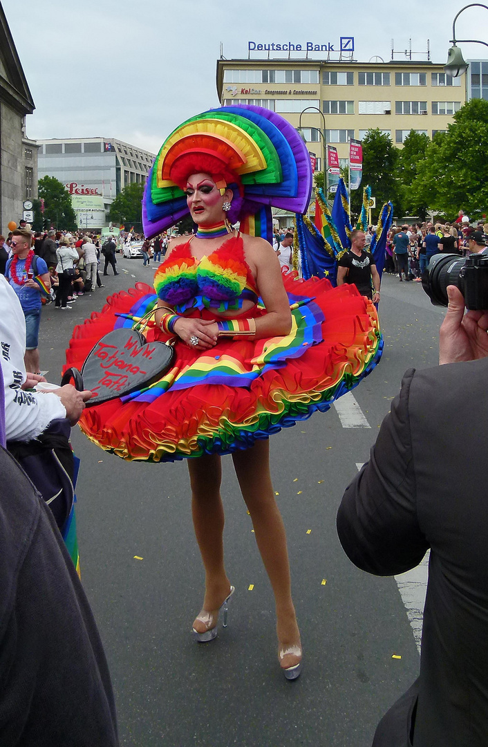 CSD 2015. Regenbögen sind kleidsam