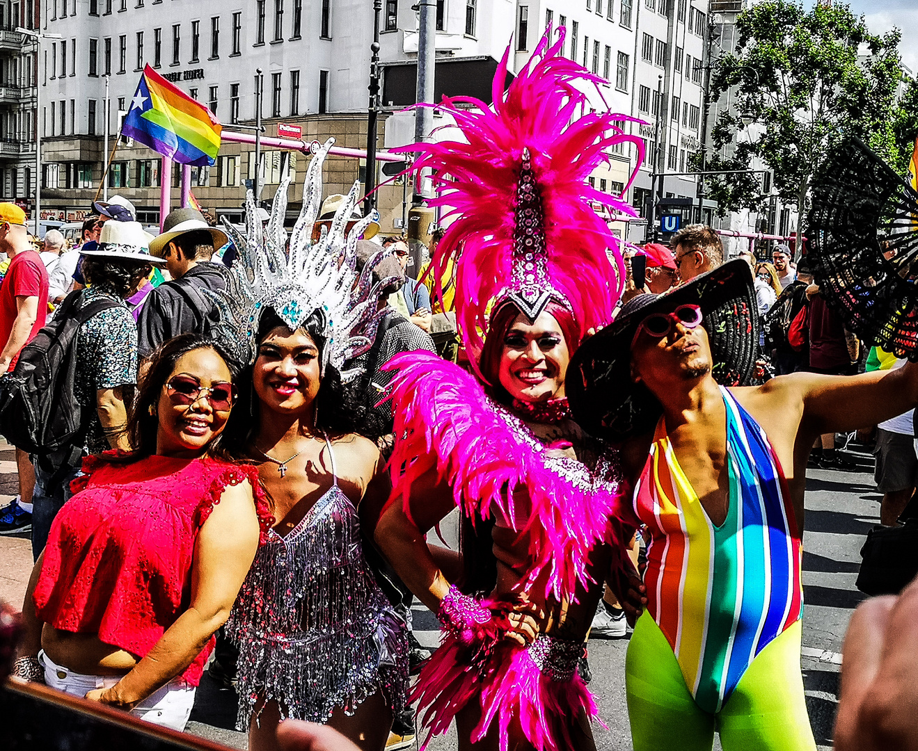 CSD 2019. Schau auf den Regenbogen