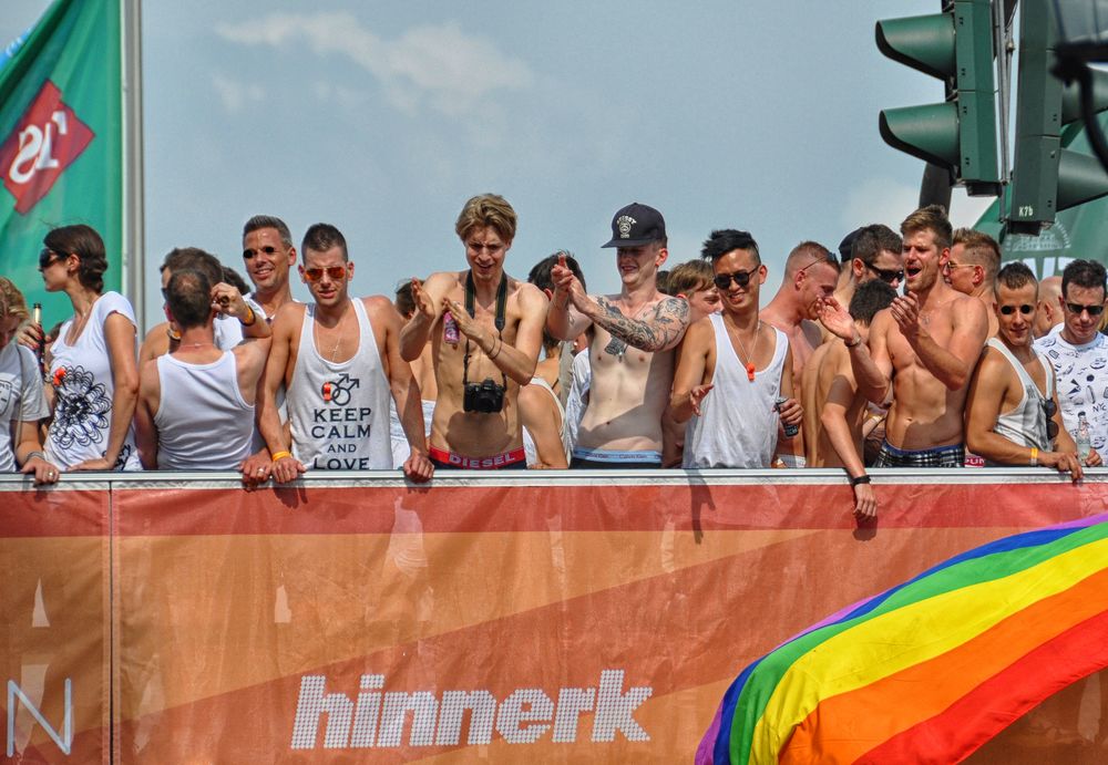 CSD in Hamburg...ein heißer Tag ;-),