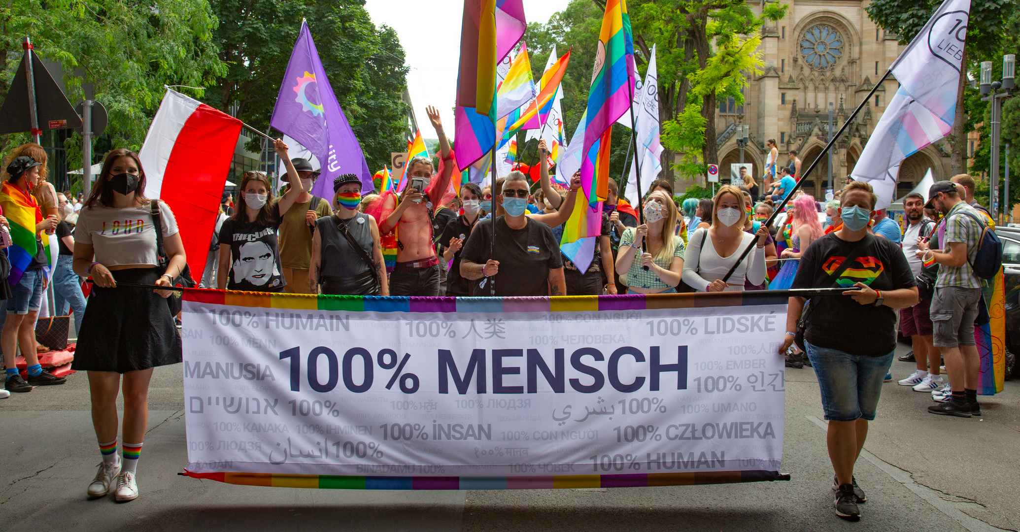 CSD in Stuttgart am 31.7.2021