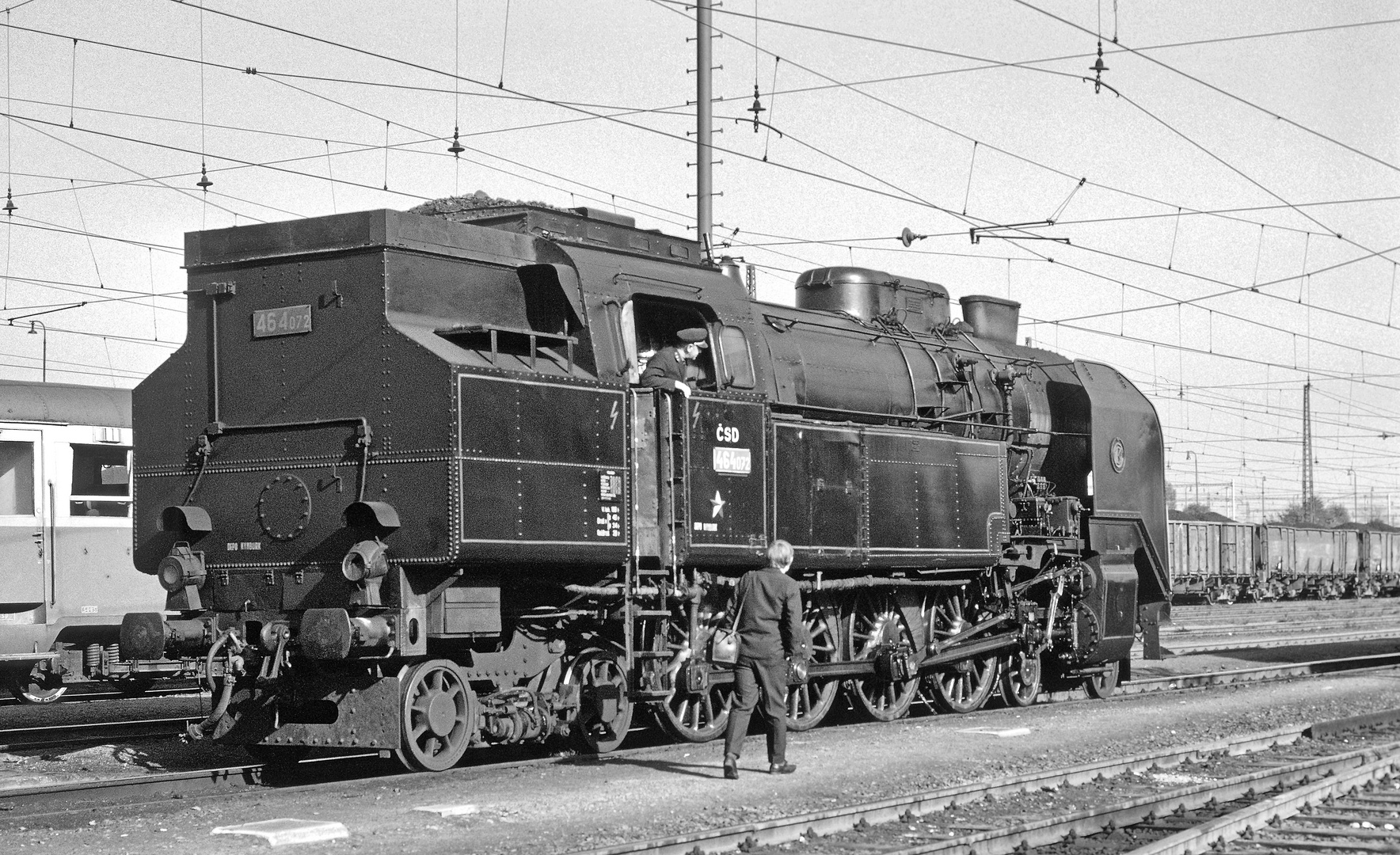 CSSR BR 464 072 Nimburk 10.1972 