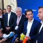 CSU LANDTAGSWAHL 2018 Bundeskanzler Sebastian Kurz - Horst Seehofer - Dr.Markus Söder 