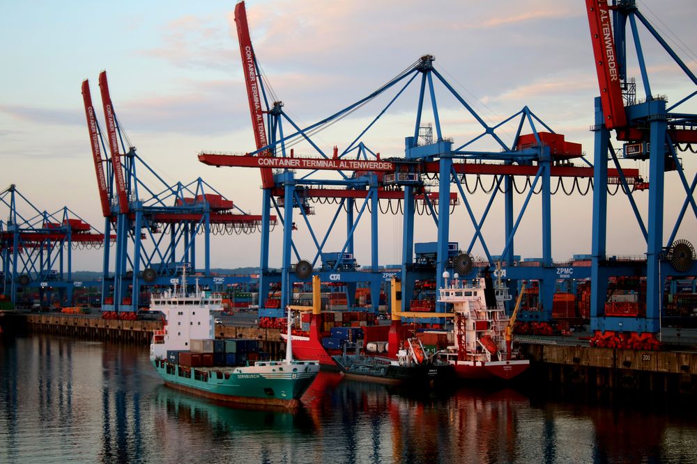CTA - Container Terminal Altenwerder... Foto & Bild ...