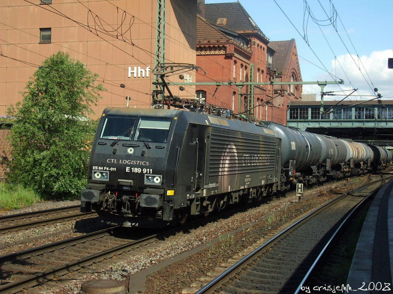 CTL 189 911 in AHAR = Hamburg - Harburg.