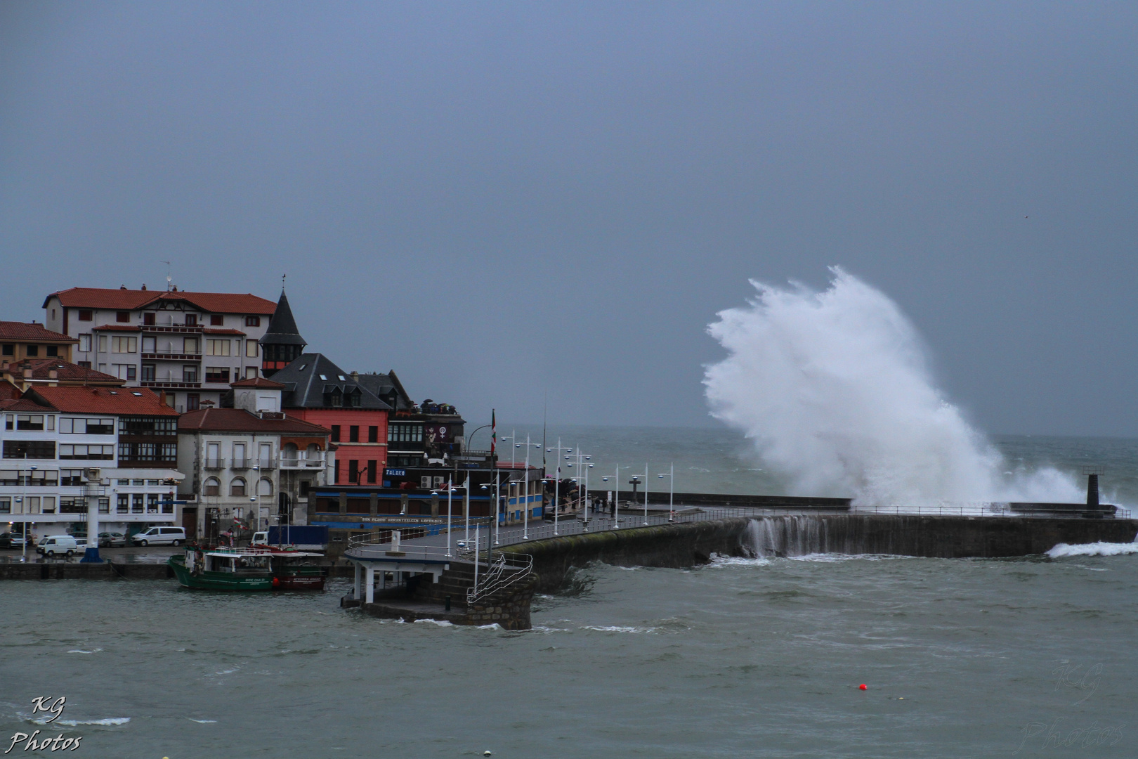 Cuando la Mar se enfada ( lekeitio )