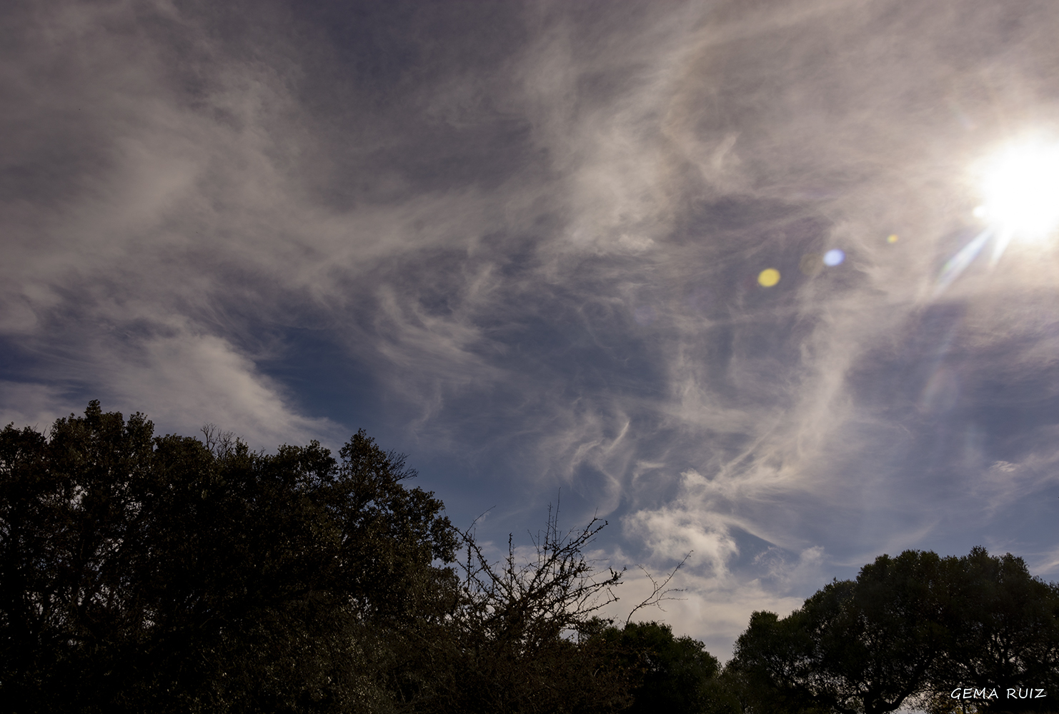 Cuando las nubes parecen algodón de azúcar 