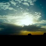 Cuando las nubes tapan al Sol.....puede ocurrir esto...