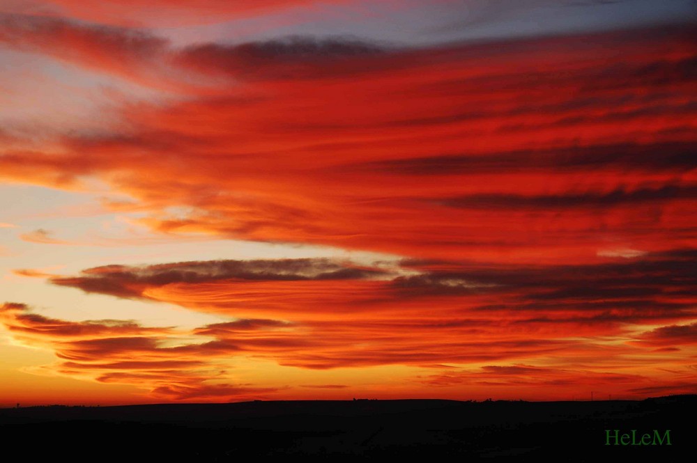 cuando va atardeciendo en jerez