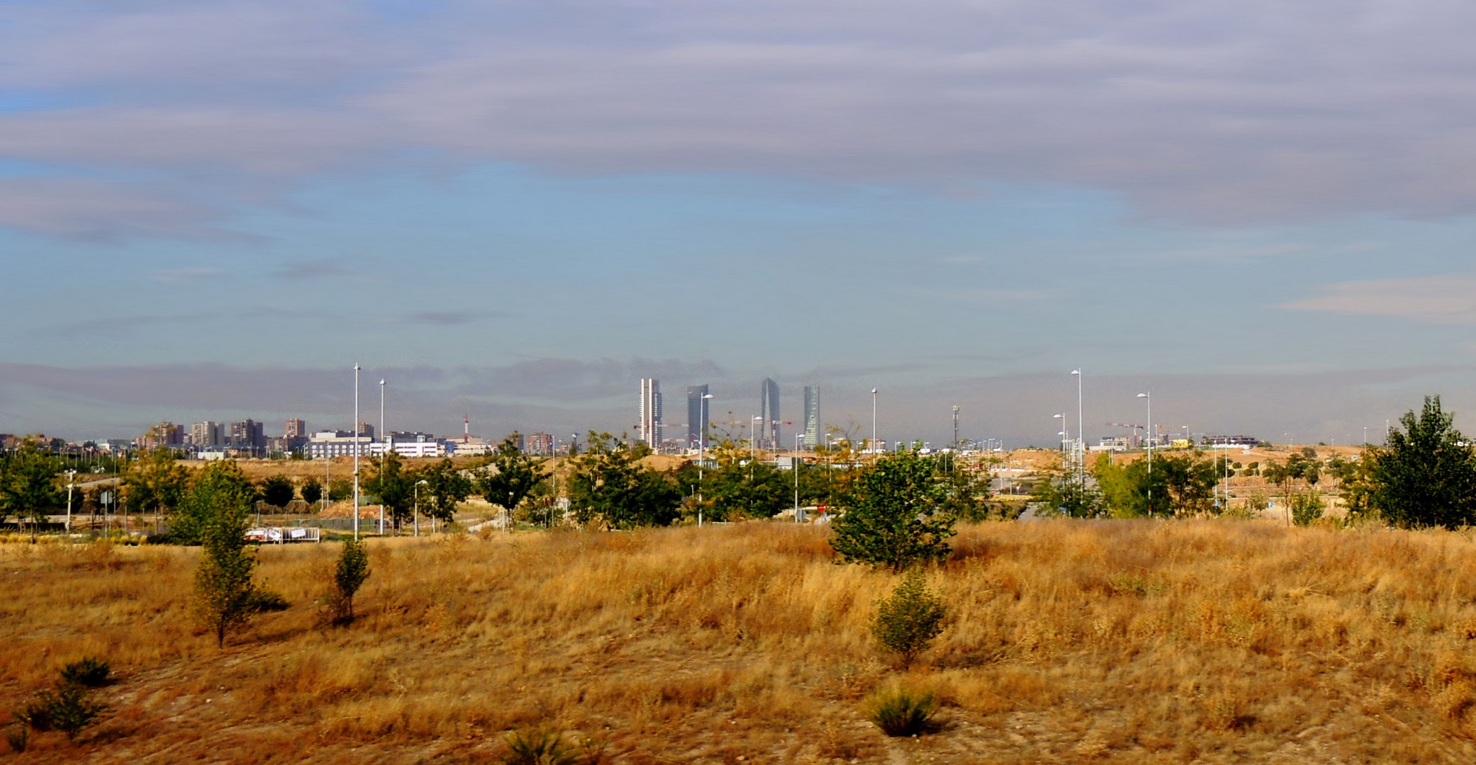 Cuatro Torres Business Area von Madrid