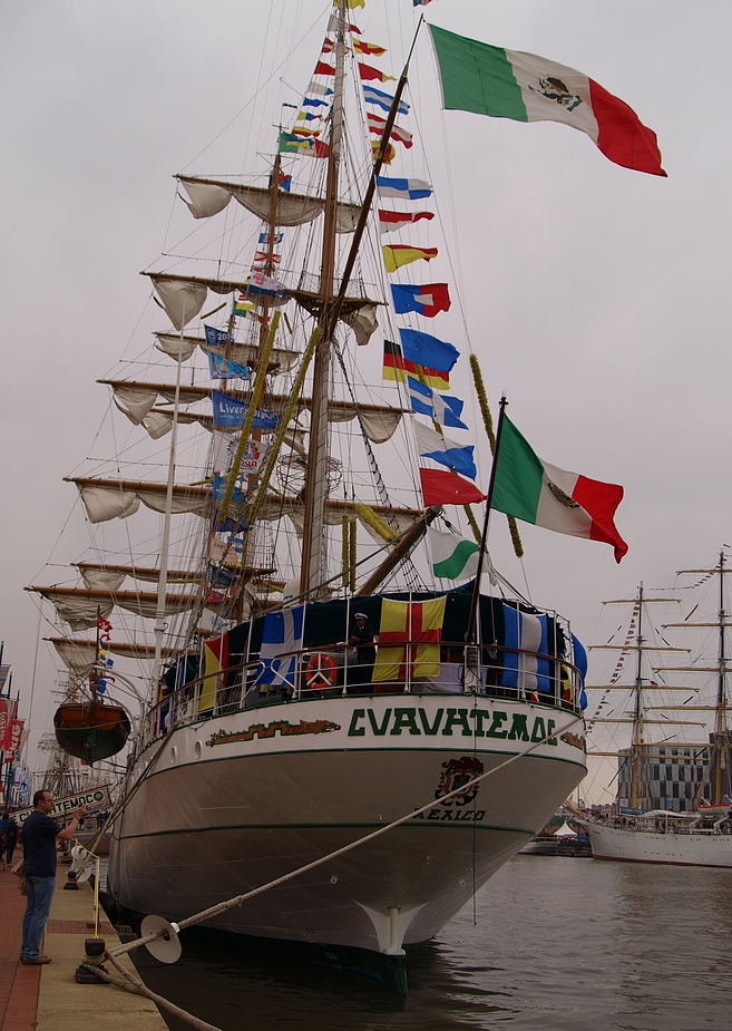 Cuauhtémoc geflaggt