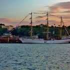 "Cuauhtemoc" in Odessa, Ukraine for a port and good will visit.