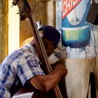 Cuba | A musician playing at a restaurant 