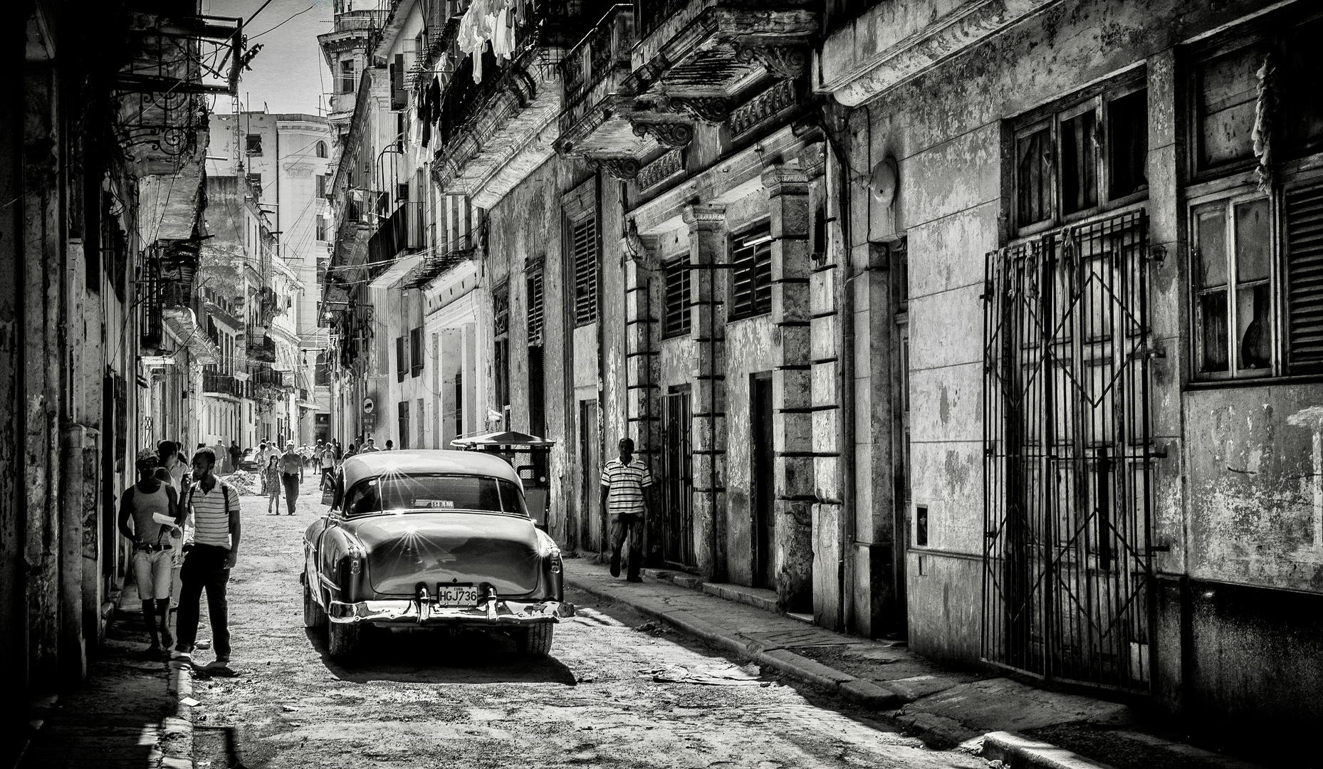 Cuba Car B&W No. 4