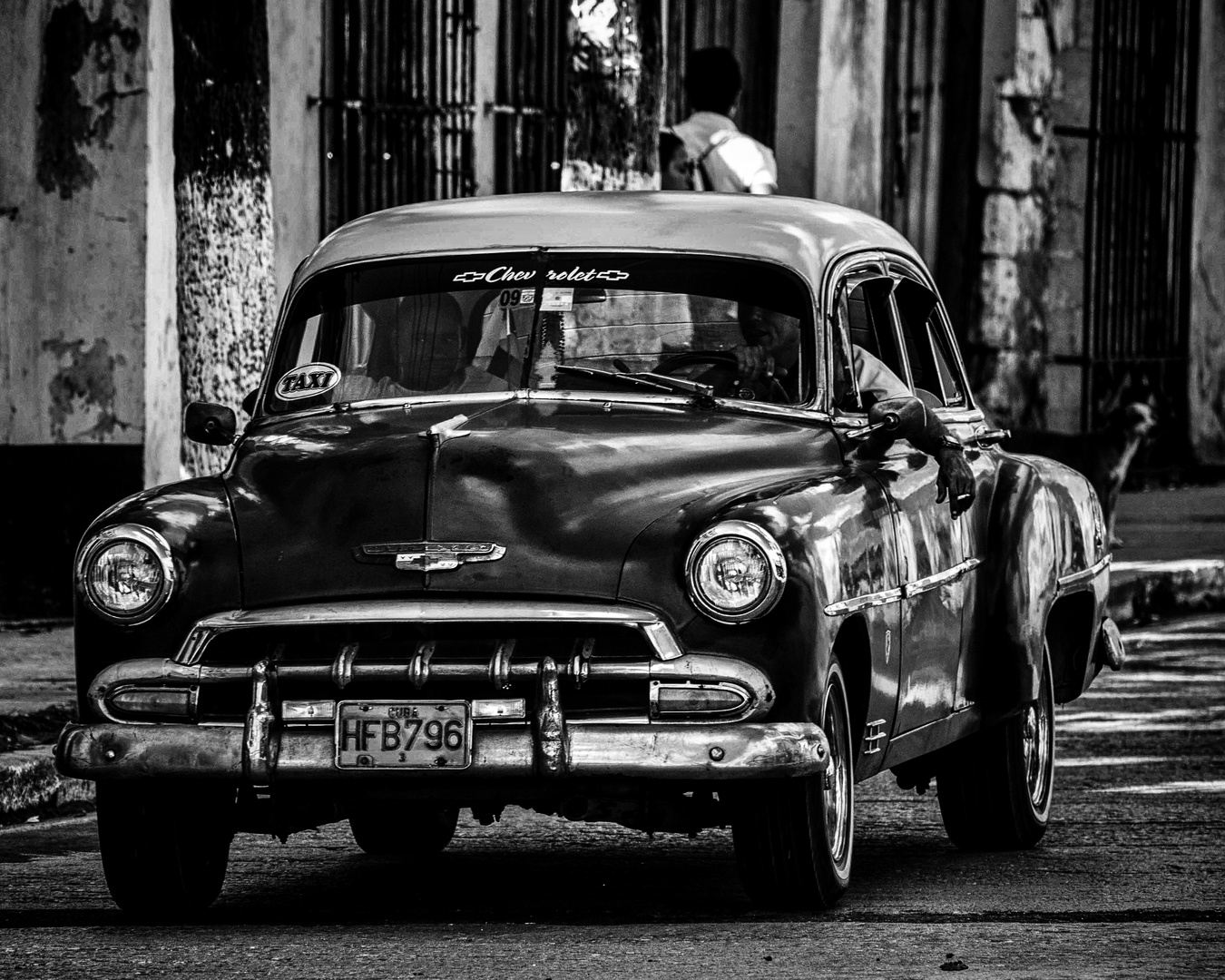 Cuba Car B&W No. 5