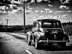 Cuba Car B&W No. 6