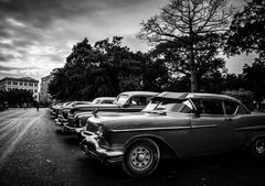 Cuba Car B&W No. 8