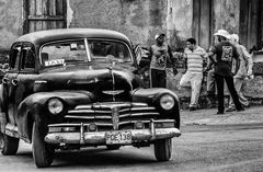 Cuba Car B&W No.12