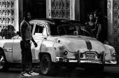 Cuba Car B&W No.13