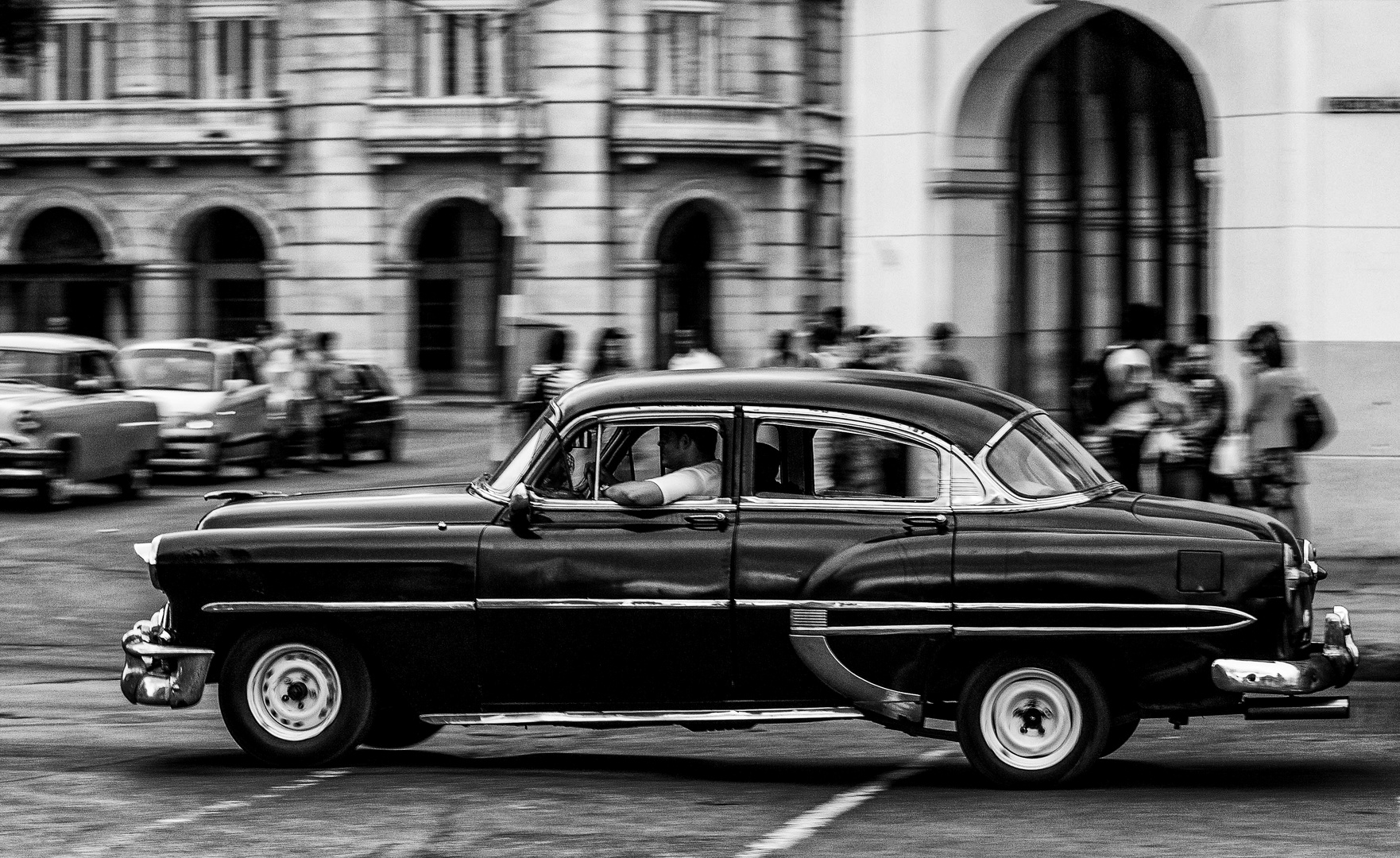 Cuba Car B&W No.20