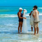 Cuba. Fischer am Strand von Varadero