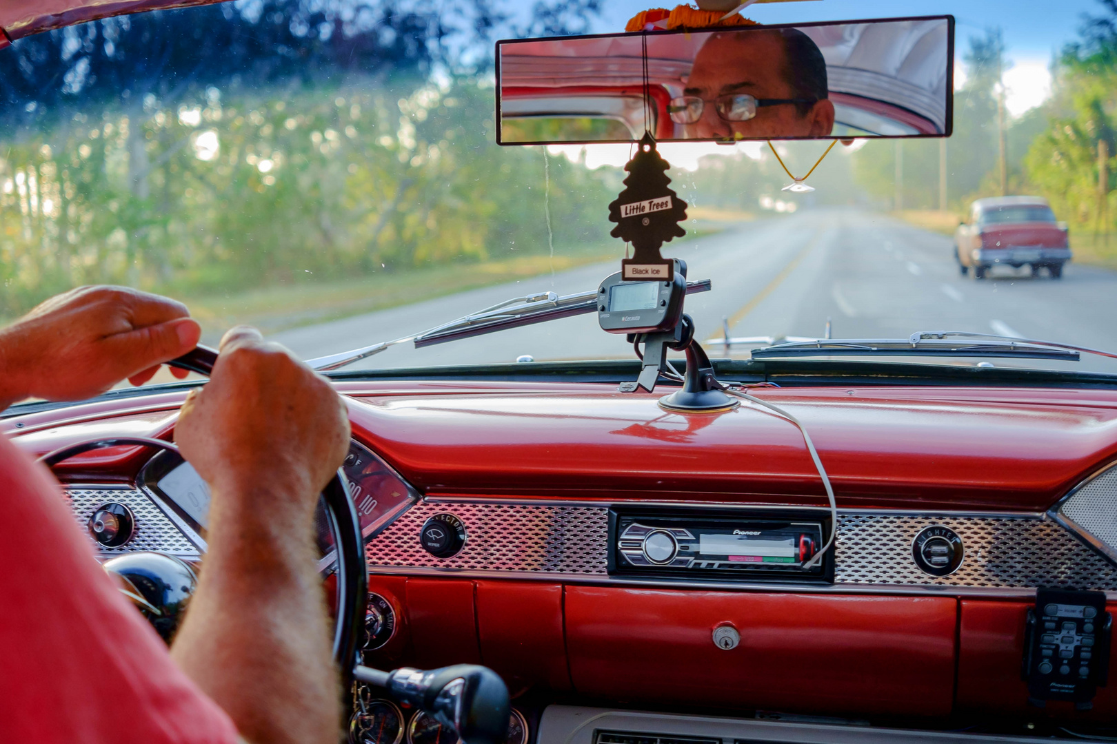 Cuba | From inside a Chevy Bel Air in Havanna