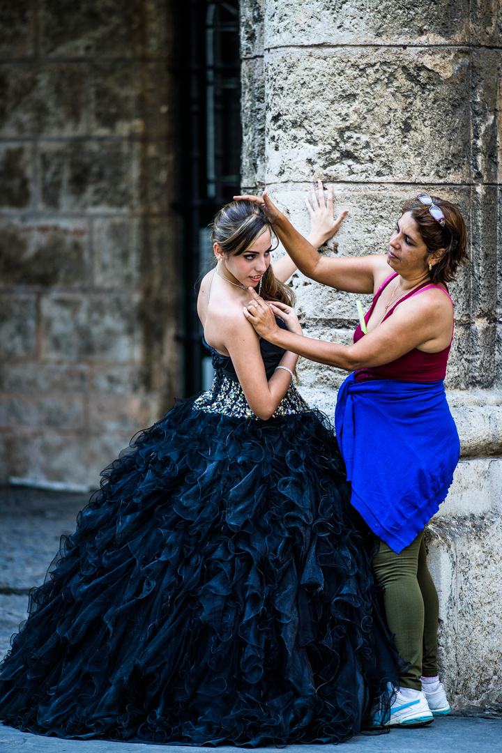 Cuba - Vorbereitung fürs Beauty Foto