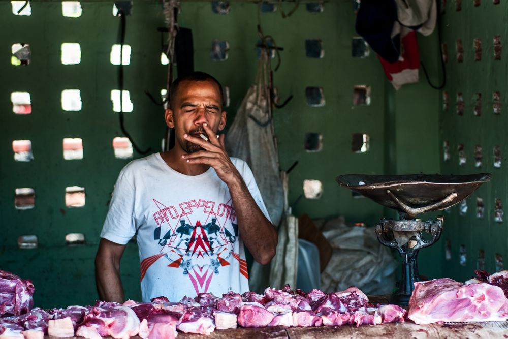 Cuban market by Chris Kieffer 