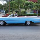 Cuban Oldtimer - Blue Buick