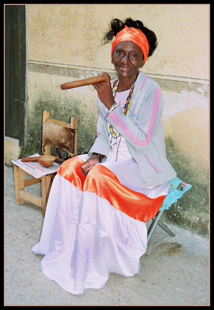 Cubana en La Habana