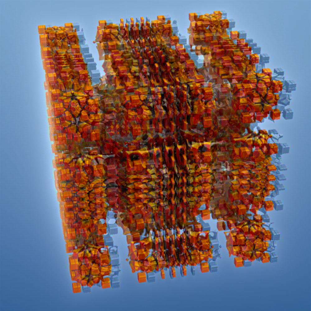 Cubes (3D-Bild in Polfiltetechnik)