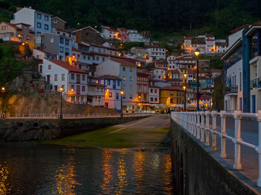 Cudillero Abendstimmung