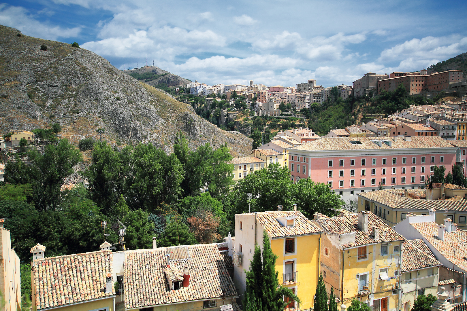 Cuenca desde el hospital de Santiago