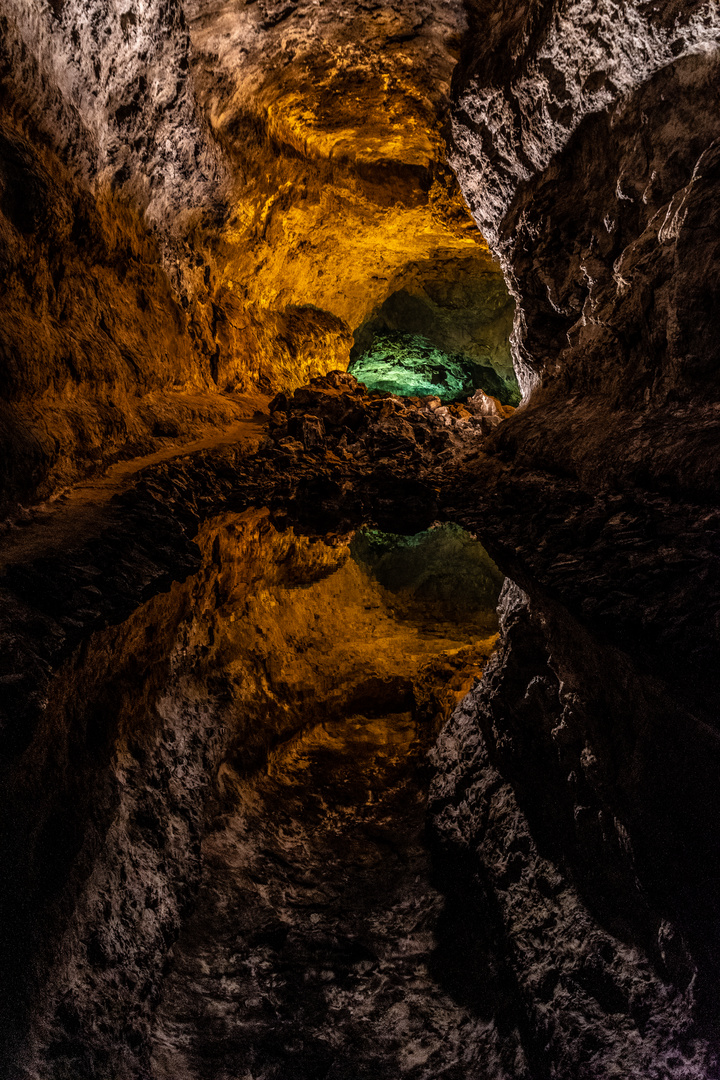 Cueva de los Verdes, Lanzarote, Vulkanhöhle