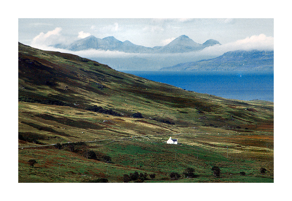 Cuillins from Ardnamurchan