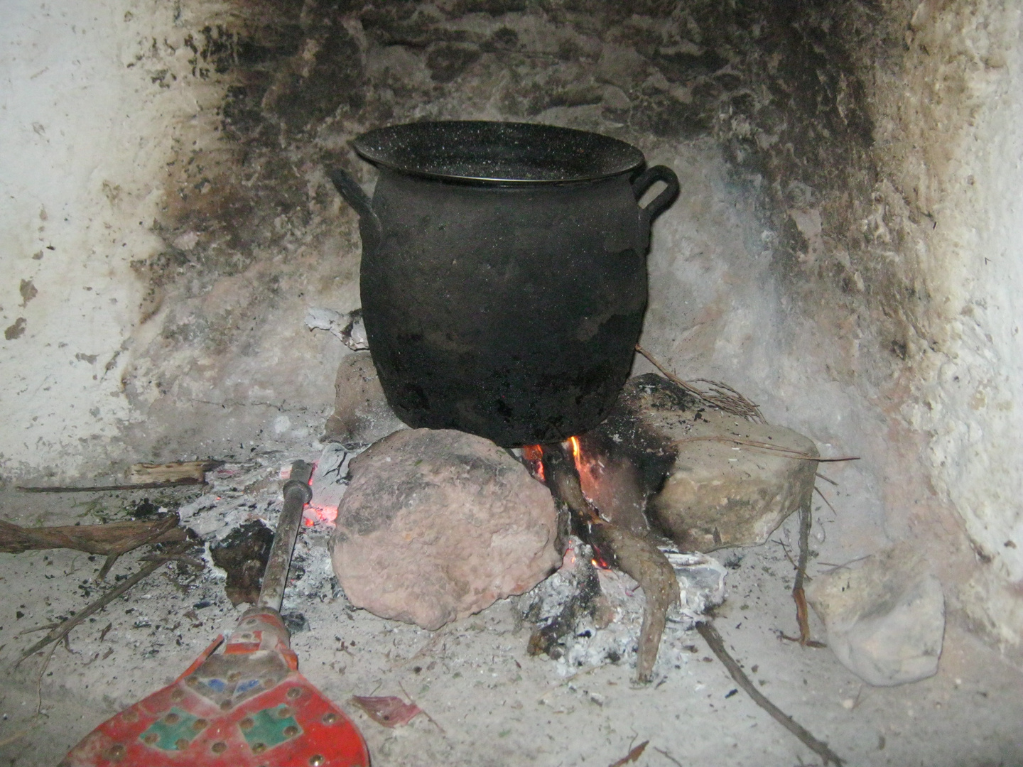 Cuisine traditionnelle dans la montagne