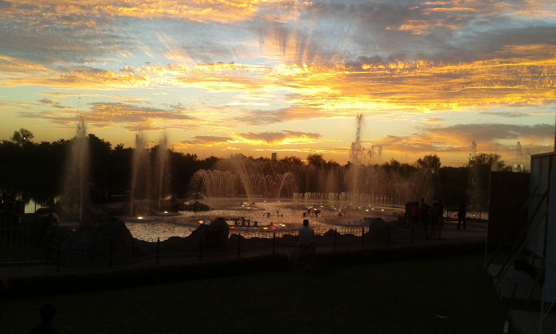 Culiacán Sinaloa City Fountains